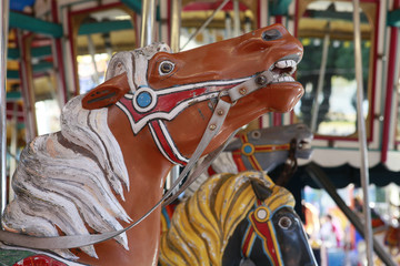 Fototapeta na wymiar carrousel