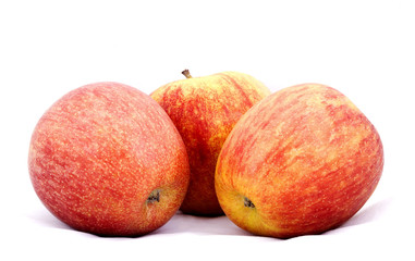 Red apple isolated