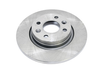 new parts to the car on a white background