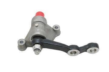 new parts to the car on a white background