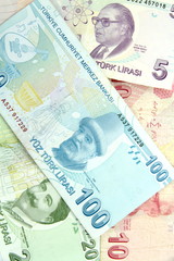 Turkish banknotes