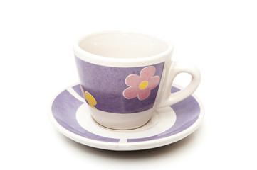 coffee cup color purple
