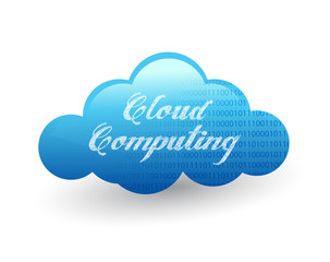 cloud computing illustration design