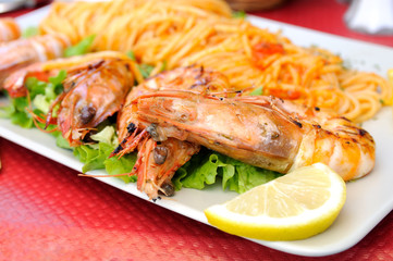 fried shrimps