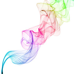 abstract smoke waves