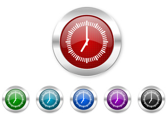 clock icon set