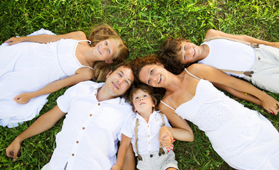 Happy family