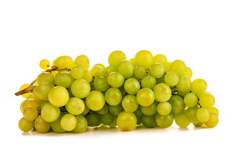 beautiful ripe green grapes