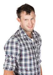 Handsome caucasian man