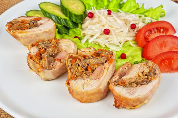 Chicken rolls