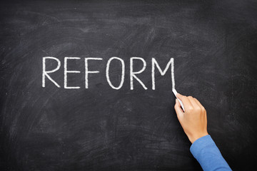 Reform blackboard - education reform