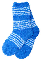 blue socks