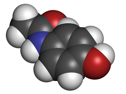 Paracetamol (acetaminophen) Pain Relief And Fever Reducing Drug