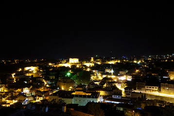 Fototapeta premium Altstadt von Safranbolu in der Nacht