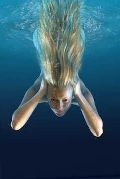 Diver girl