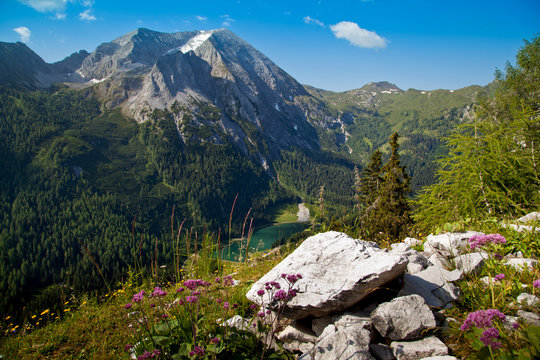 Blick auf den Schlierersee, Lungau, Salzburger Land
