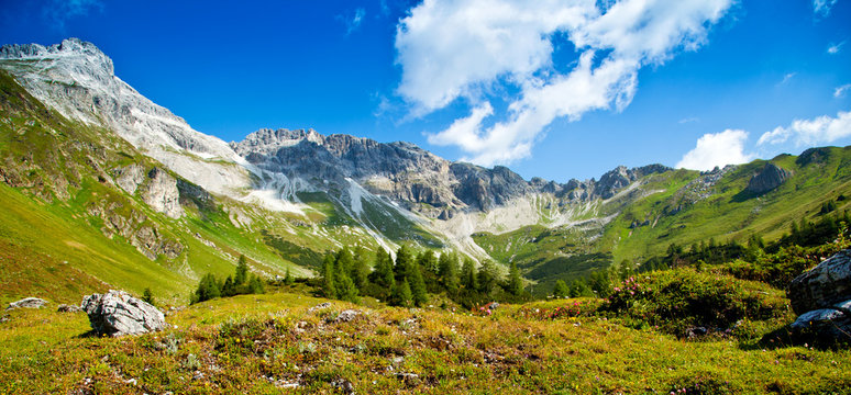 Bergpanorama
