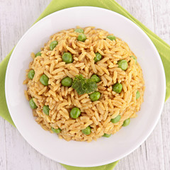 rice and pea