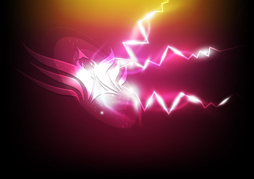 electric spark eagle symbol