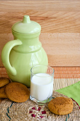 cookies and milk