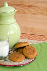 cookies and milk