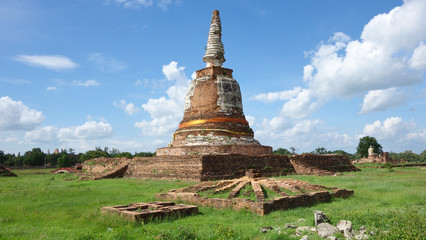 Stupa Ayudhya Art Historical site of Thailand # 2