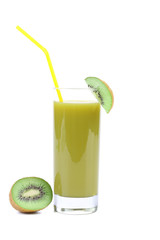 Natural kiwi juice.