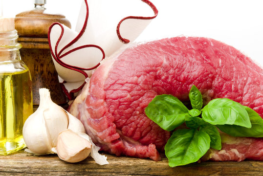 raw meat