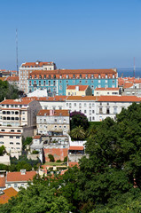 Fototapeta na wymiar Lisbonne panorama