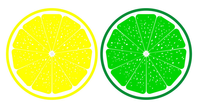 lime and lemon