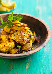roasted cauliflower