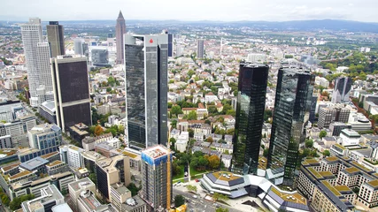 Blick vom Maintower in Frankfurt am Main. © Marina Ignatova