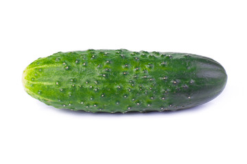 Cucumber isolated on white background