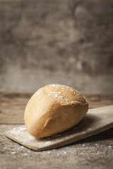 Wheat ear with bread