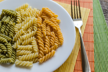 Fusilli pasta