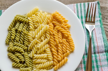 Fusilli pasta