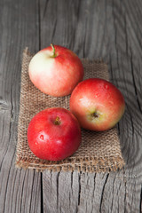 Fresh and tasty apples