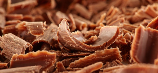 chocolate shaving background
