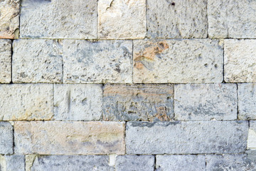 Part of a old stone wall, for background or texture.