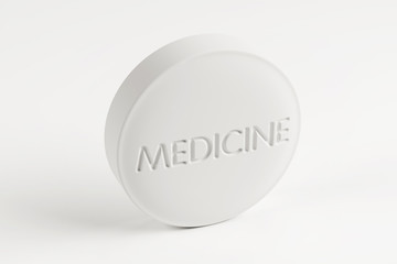 Medicine Pill with Clipping Path