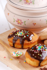 dolcetti al cioccolato per la colazione