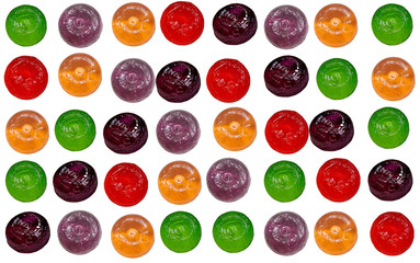 Candies colourful.