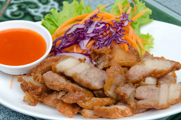 fried pork