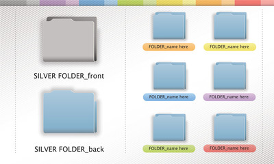 Apple Vector Folder illustrations - 54762144