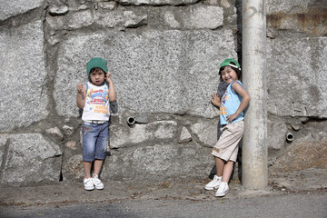 Child model photographing