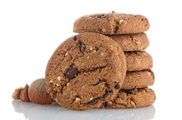 Homemade chocolate cookies
