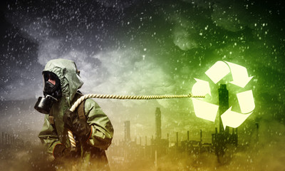 Stalker pulling rope