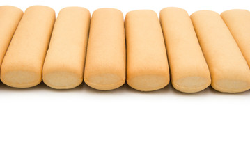 biscuit sticks line up with clipping path