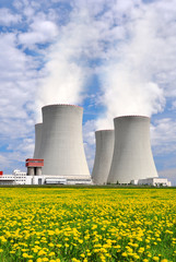 Nuclear power plant Temelin in Czech Republic