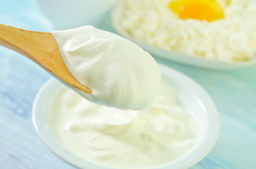 cottage,eggs,milk nd sour cream